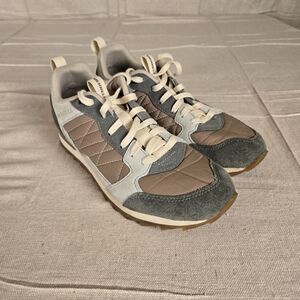 Merrell Alpine Sneakers Women 8.5 J62532 Gray Tan Suede